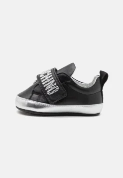 MOSCHINO Unisex - Babyschoenen - Black/Silver