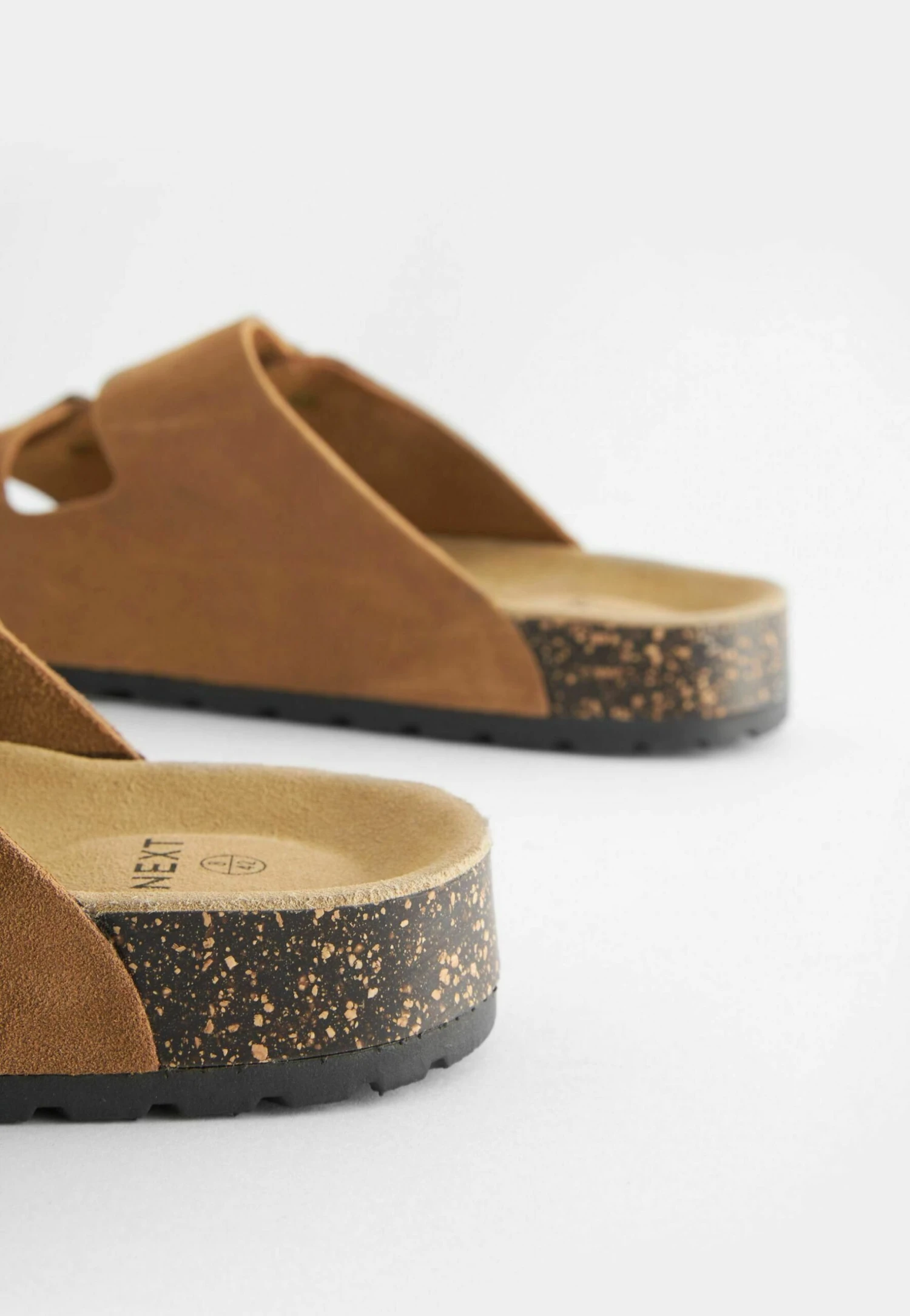 Next Double Strap Standard - Muiltjes - Tan Brown - Afbeelding 3