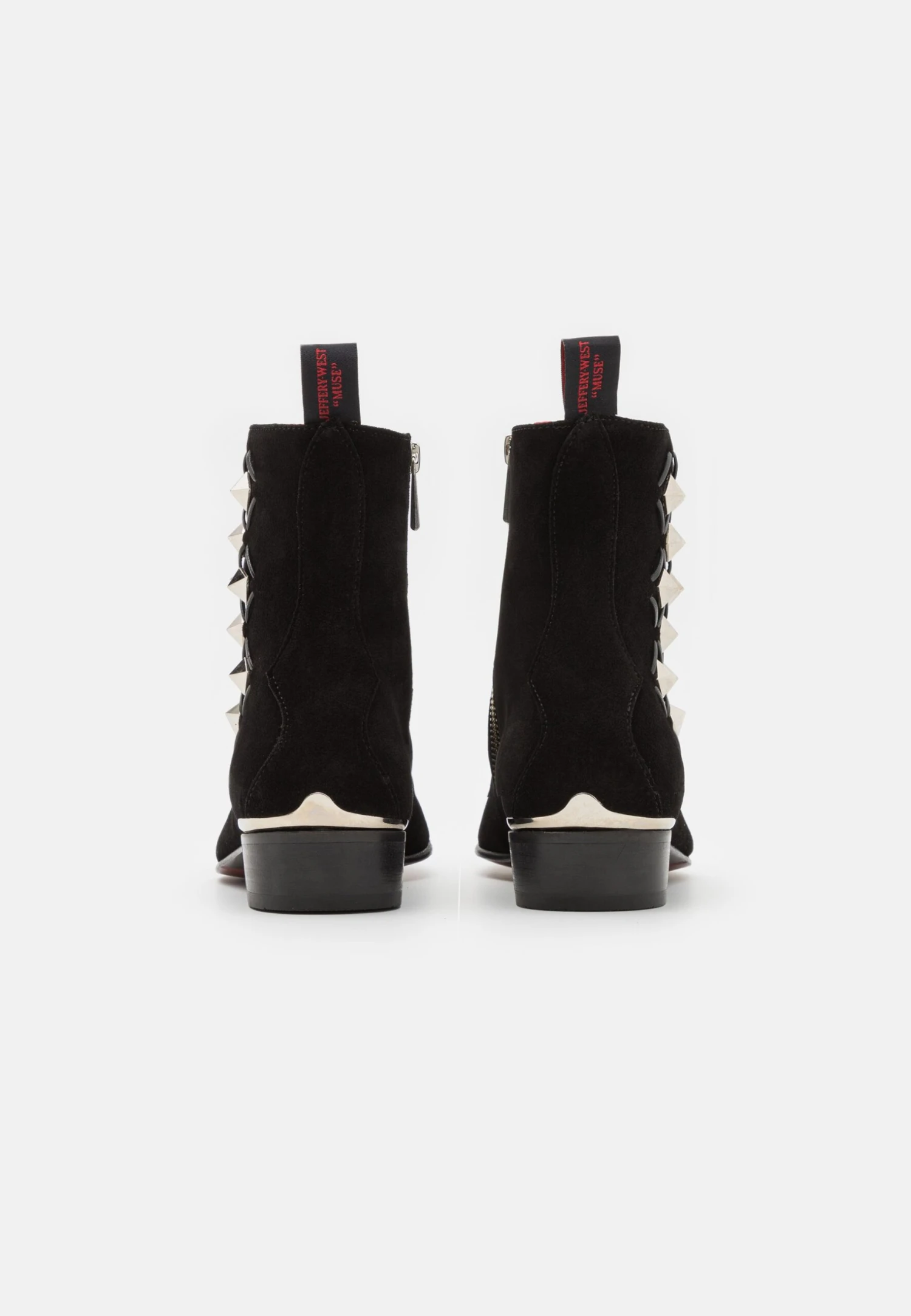 Adamant Unisex - Cowboy-/Bikerlaarsjes - Black - Afbeelding 3