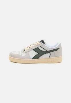 Diadora Magic Basket Unisex - Sneakers Laag - White/Dark Forest