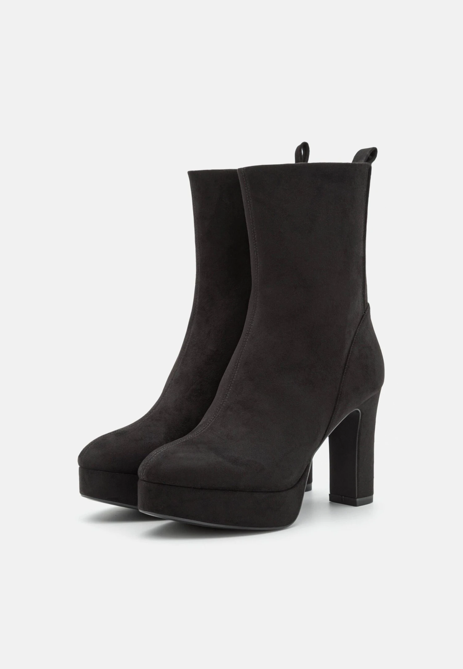 Tamaris Enkellaarsjes Met Hoge Hak - Black - Afbeelding 3