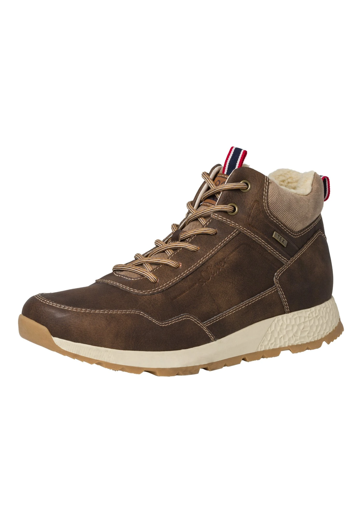 S.Oliver Sneakers Hoog - Dark Brown - Afbeelding 2