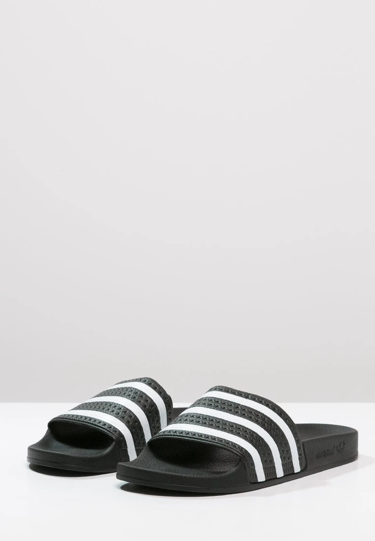 Adidas Originals Adilette Unisex - Muiltjes - Black/White - Afbeelding 3