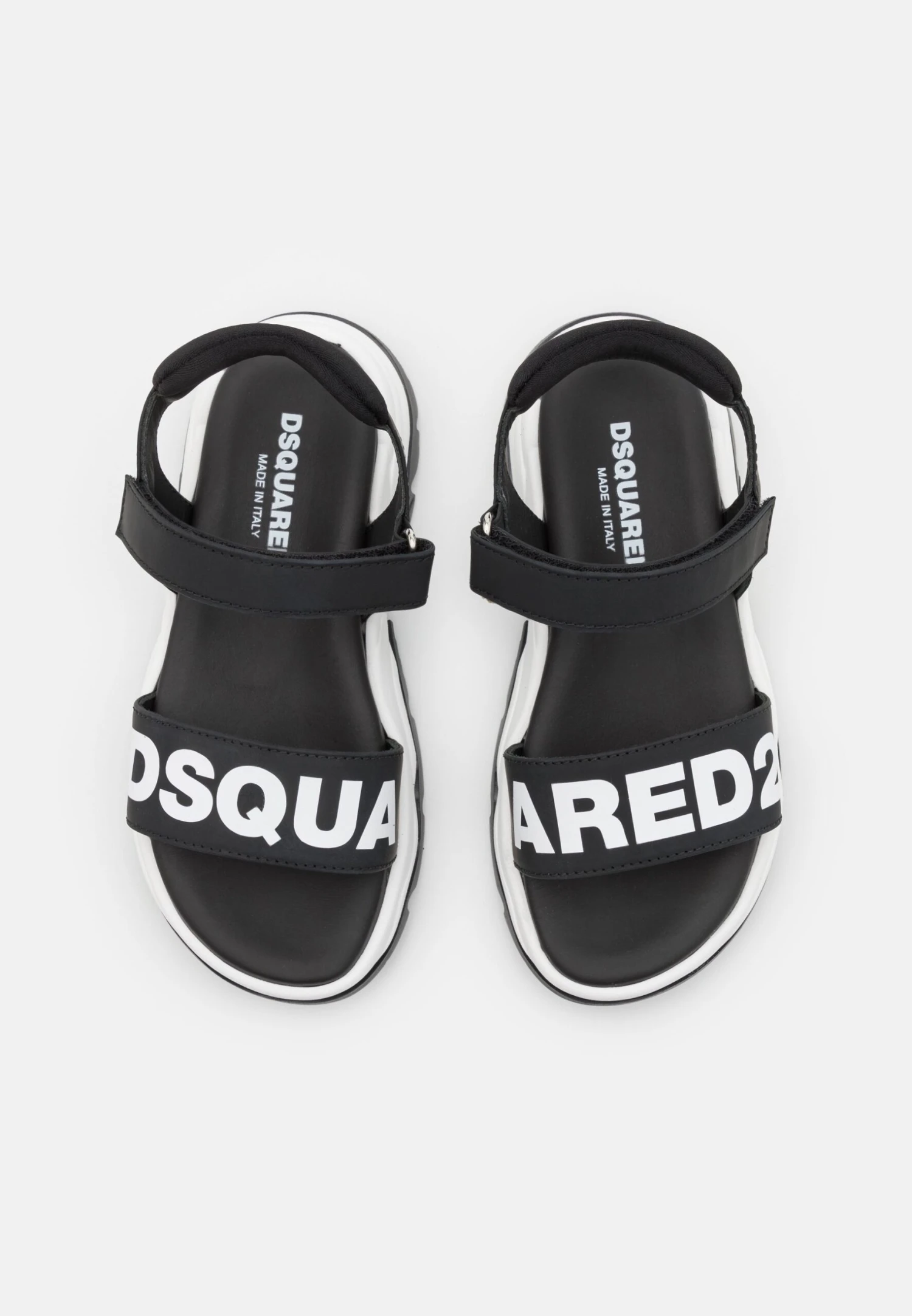 DSQUARED2 Unisex - Sandalen - Black/White - Afbeelding 4