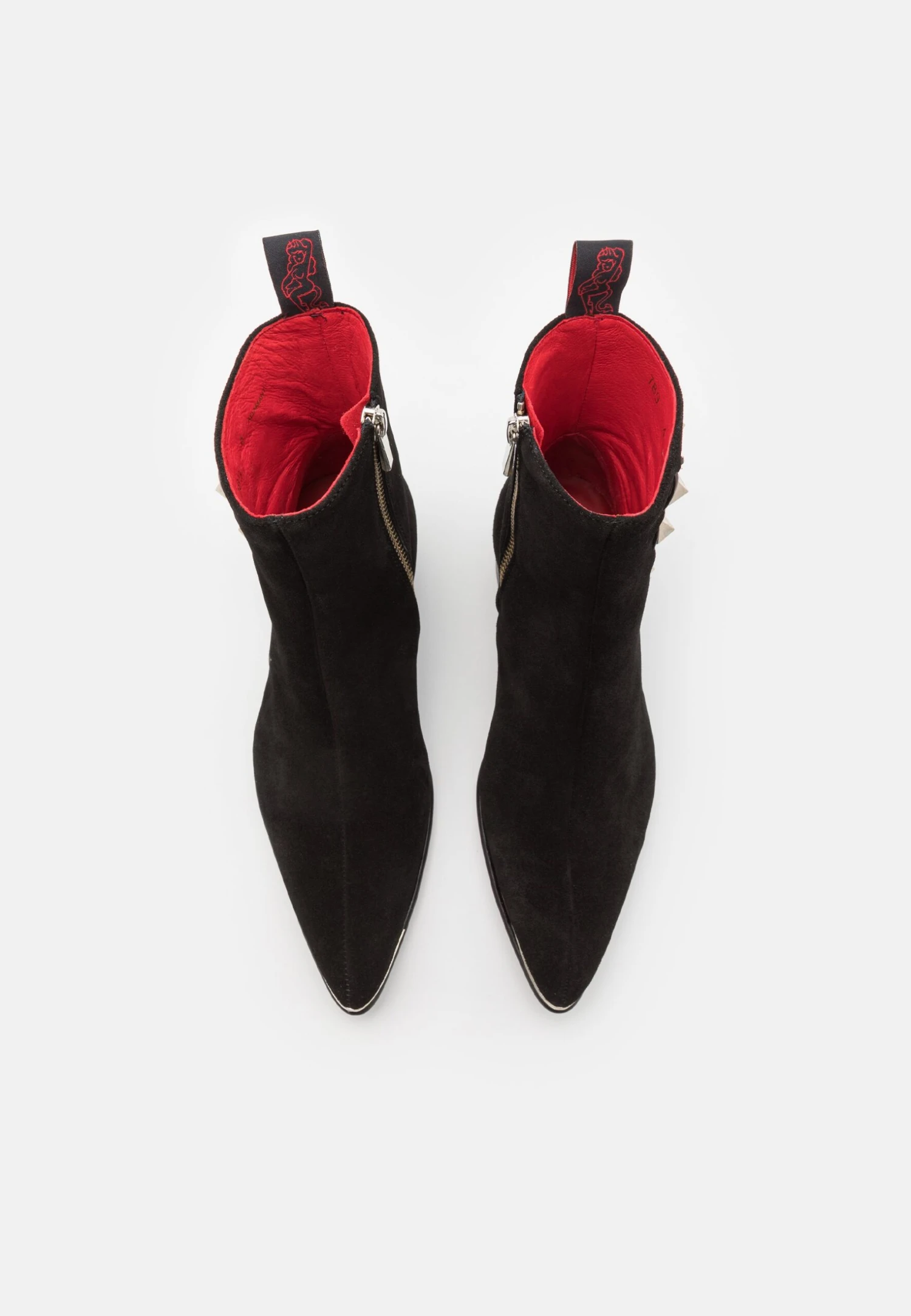 Adamant Unisex - Cowboy-/Bikerlaarsjes - Black - Afbeelding 4