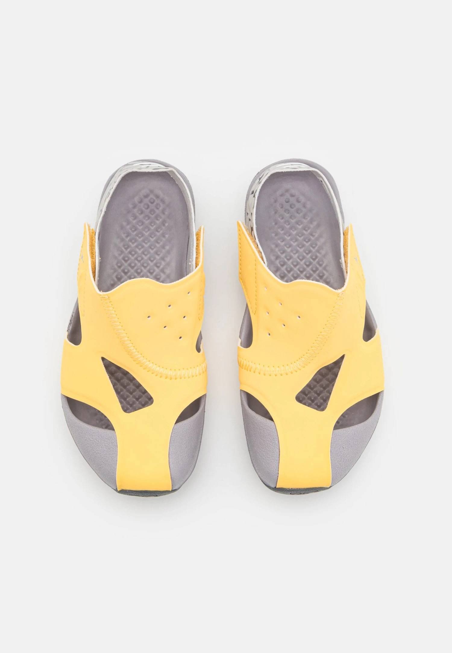 Jordan Flare Bp Unisex- Badslippers - Topaz Gold/Cement Grey/Tech Grey/Light Graphite - Afbeelding 4