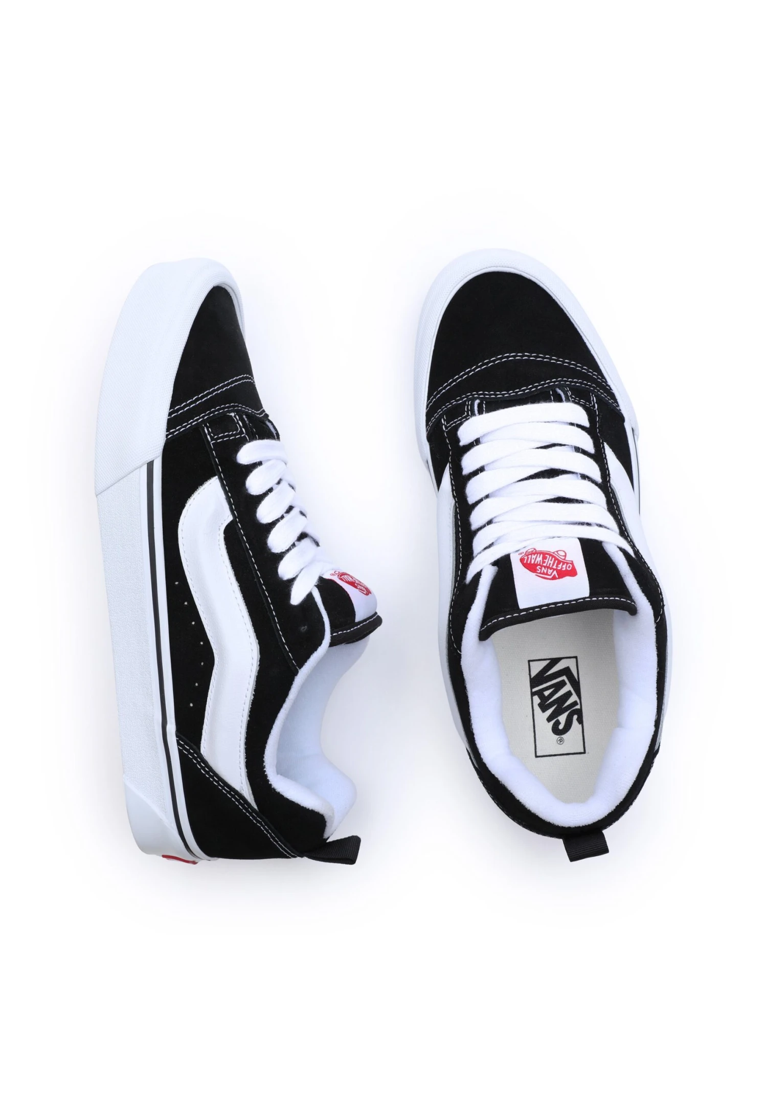 Vans Knu Skool Unisex - Skateschoenen - Black True White - Afbeelding 4