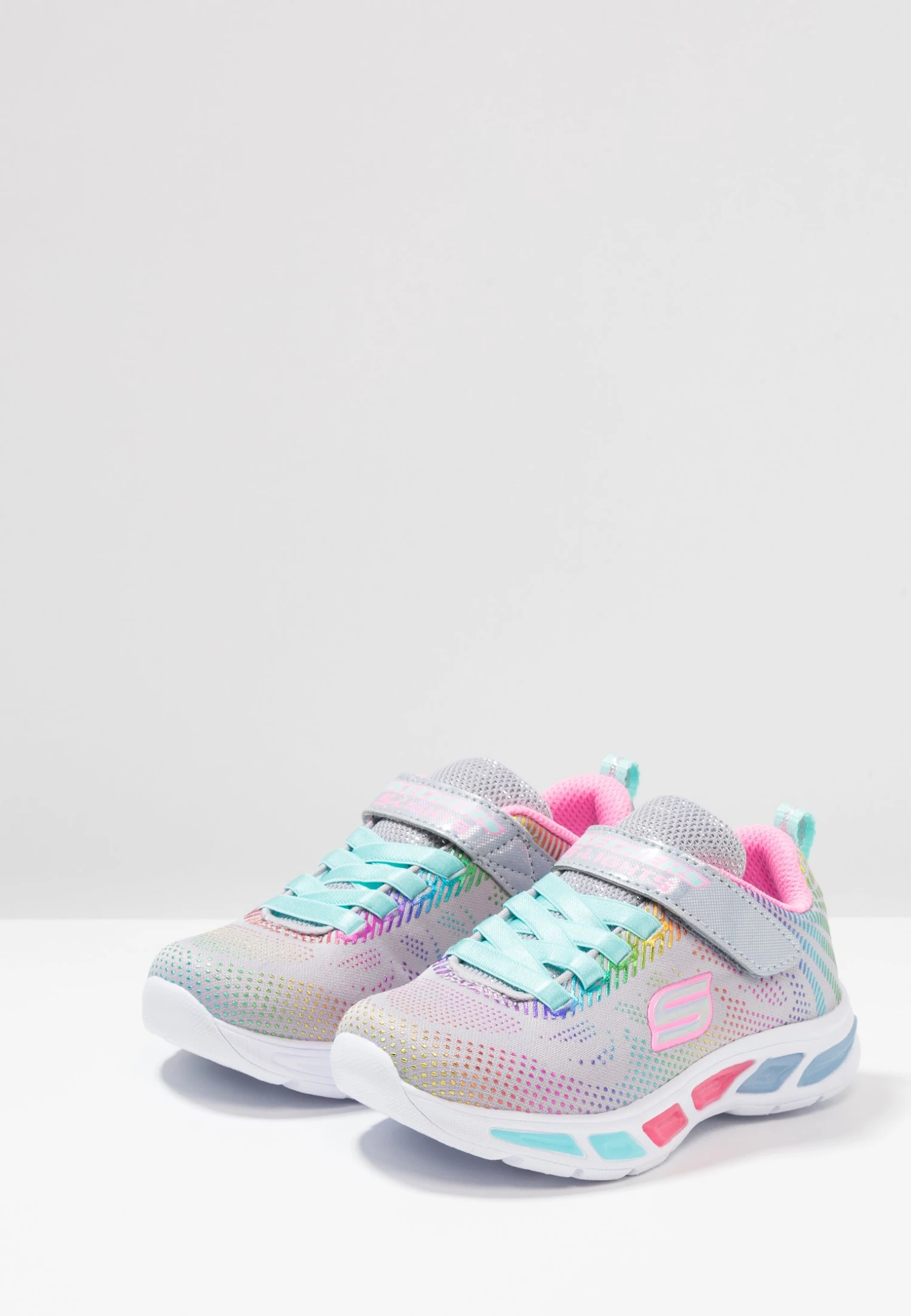 Skechers Litebeams - Sneakers Laag - Grey/Multicolor - Afbeelding 3