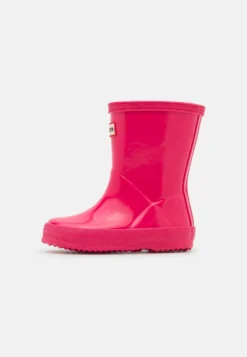 Hunter ORIGINAL Kids First Classic- Regenlaarzen - Bright Pink