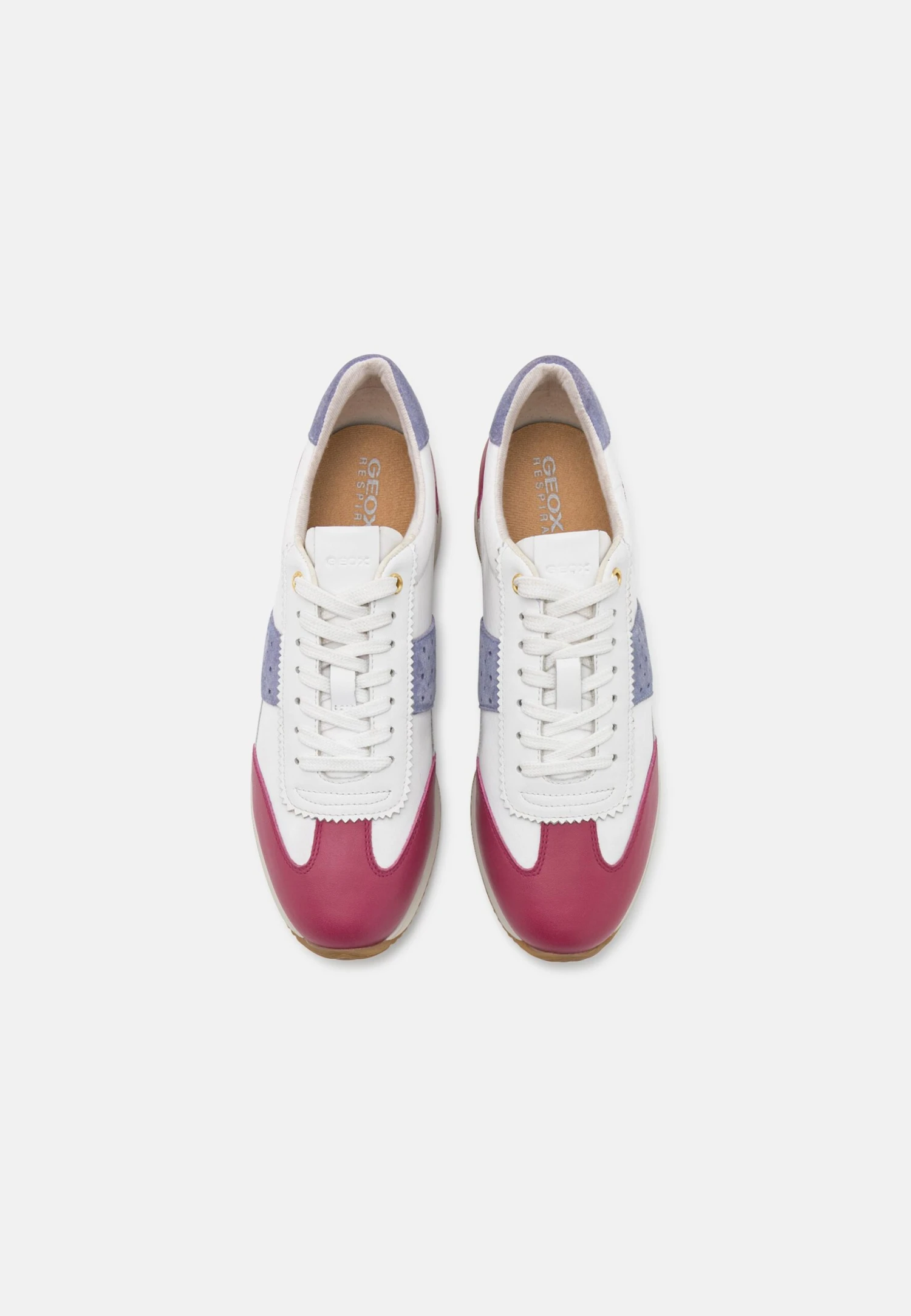 Geox Calithe - Sneakers Laag - White/Dark Fuchsia - Afbeelding 6