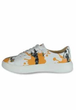 Sneakers Laag - White/Orange