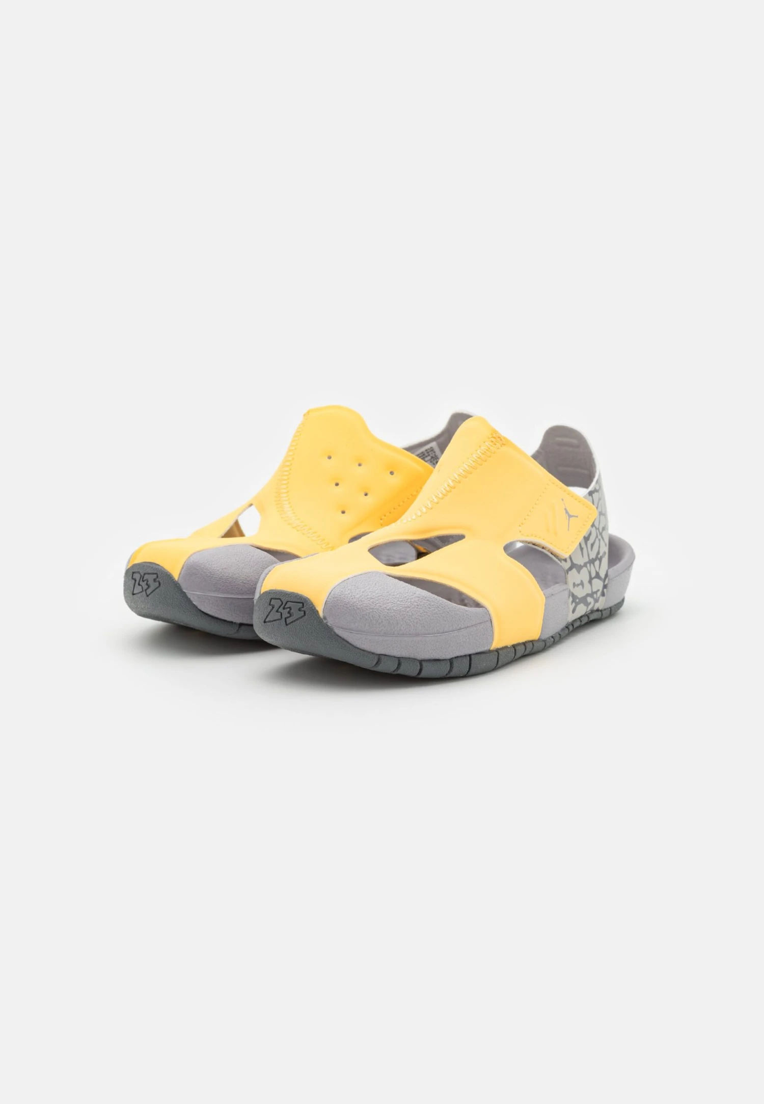 Jordan Flare Bp Unisex- Badslippers - Topaz Gold/Cement Grey/Tech Grey/Light Graphite - Afbeelding 2