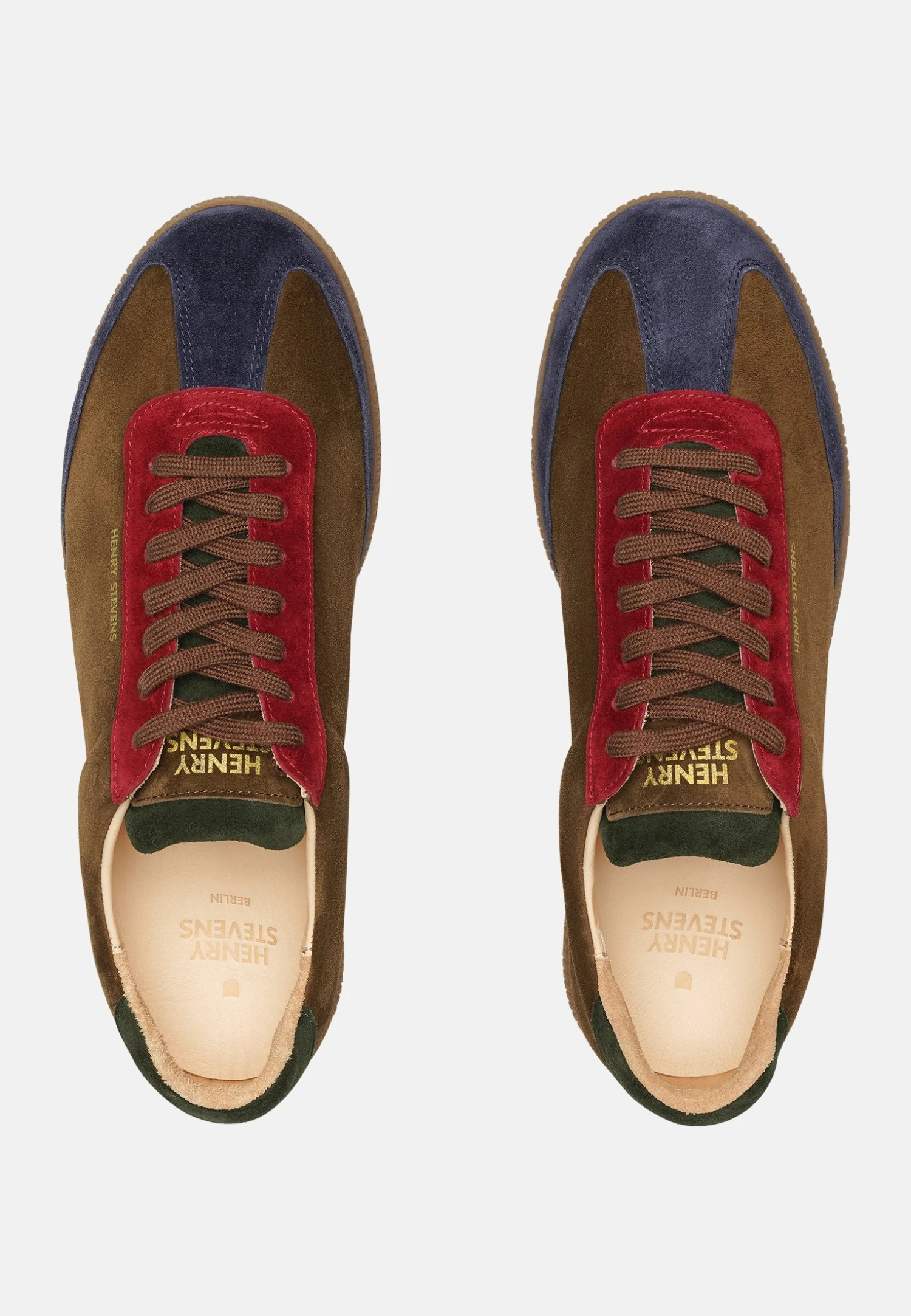 Travis Tis- Sneakers Laag - Grün Blau Braun Rot - Afbeelding 3