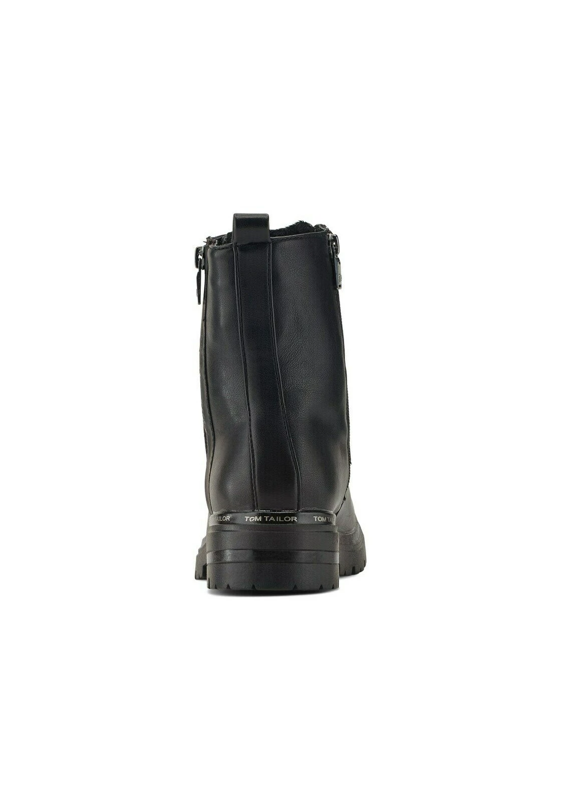 Tom Tailor Enkellaarsjes Met Plateauzool - Black - Afbeelding 3