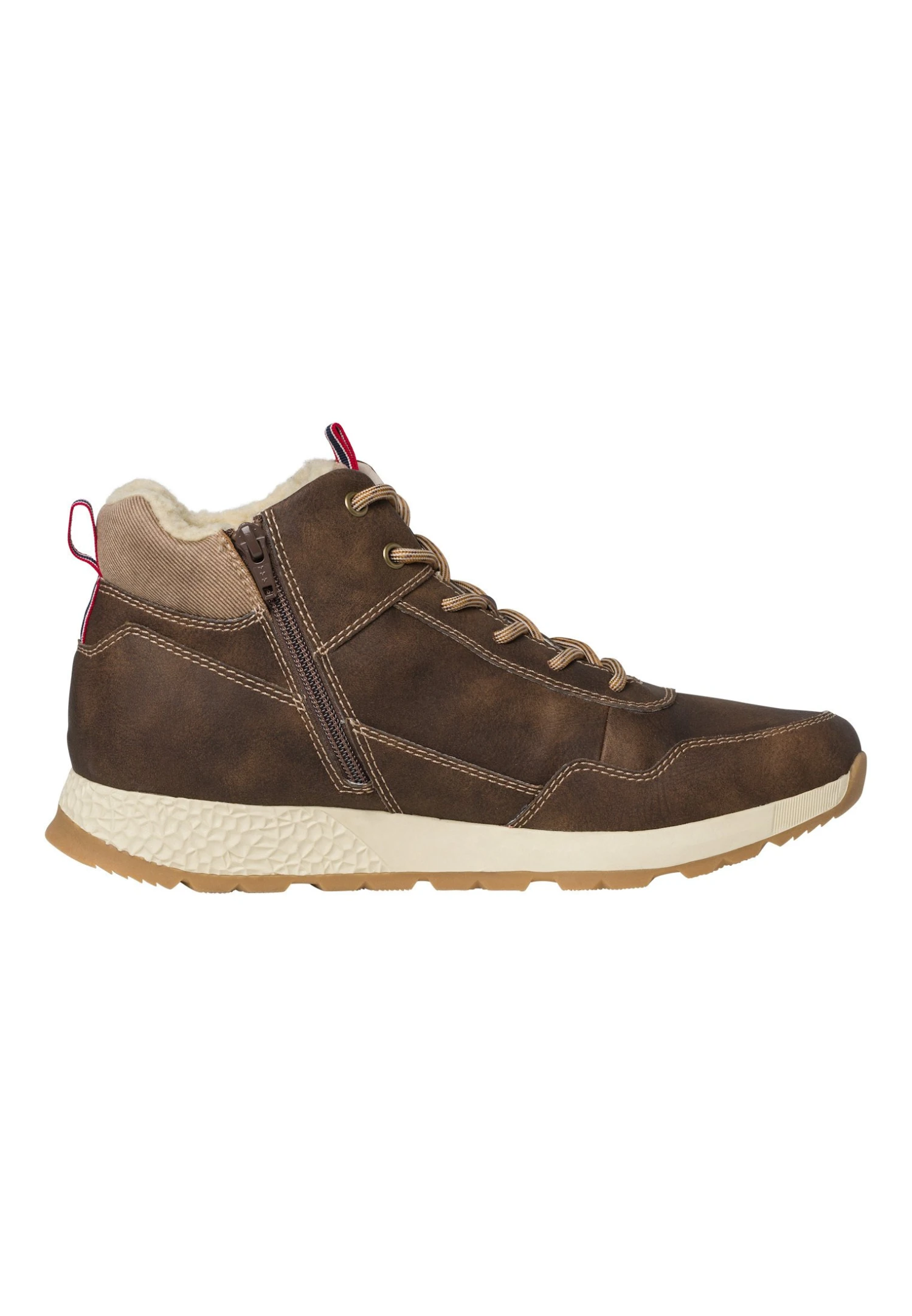 S.Oliver Sneakers Hoog - Dark Brown - Afbeelding 5