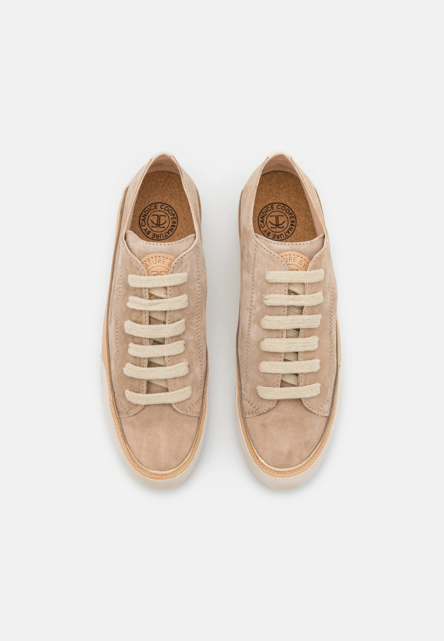 Candice Cooper Rock Chic Nature - Sneakers Laag - Taupe - Afbeelding 5