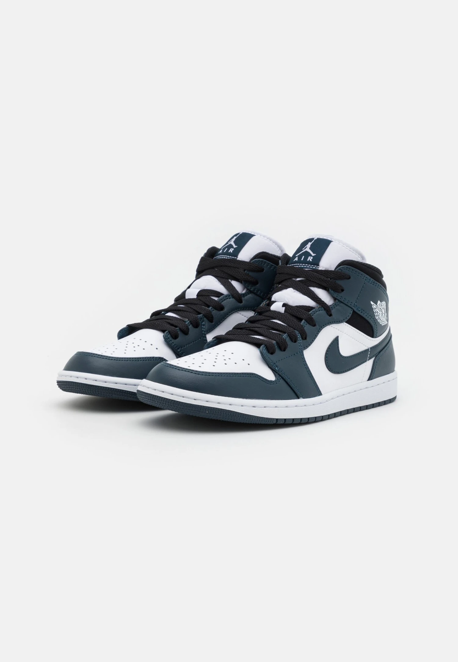 Air Jordan 1 Mid - Sneakers Hoog - Armory Navy/White/Black - Afbeelding 2