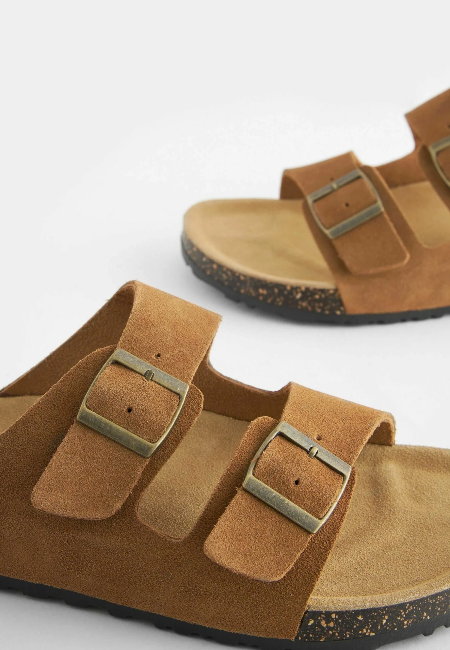 Next Double Strap Standard - Muiltjes - Tan Brown - Afbeelding 4