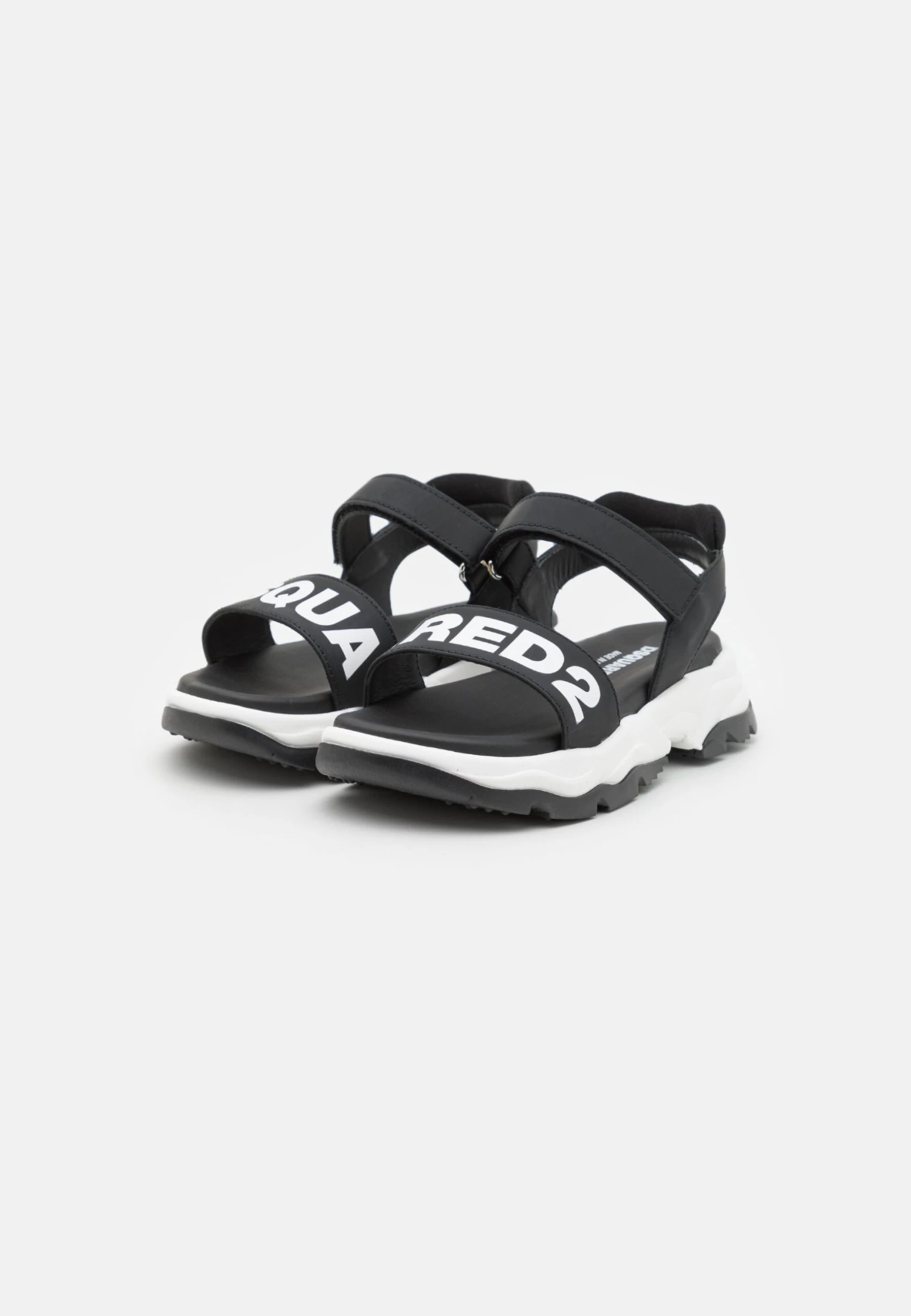 DSQUARED2 Unisex - Sandalen - Black/White - Afbeelding 2