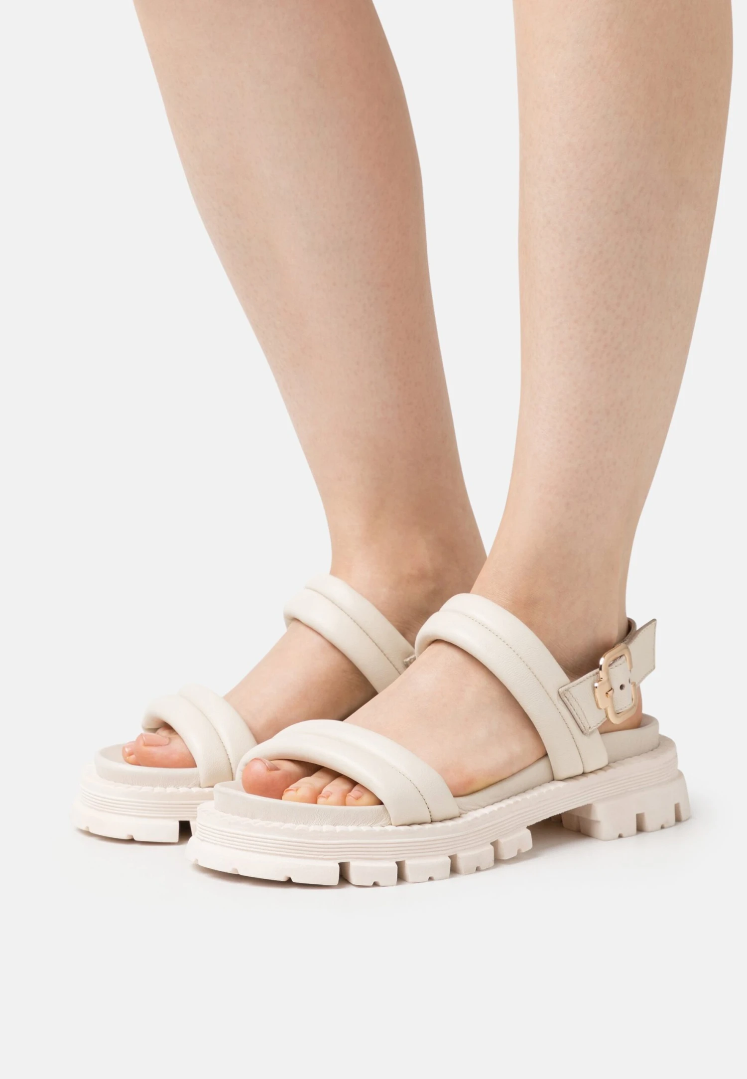 Copenhagen Shoes Fly With Me - Sandalen Met Plateauzool - Beige
