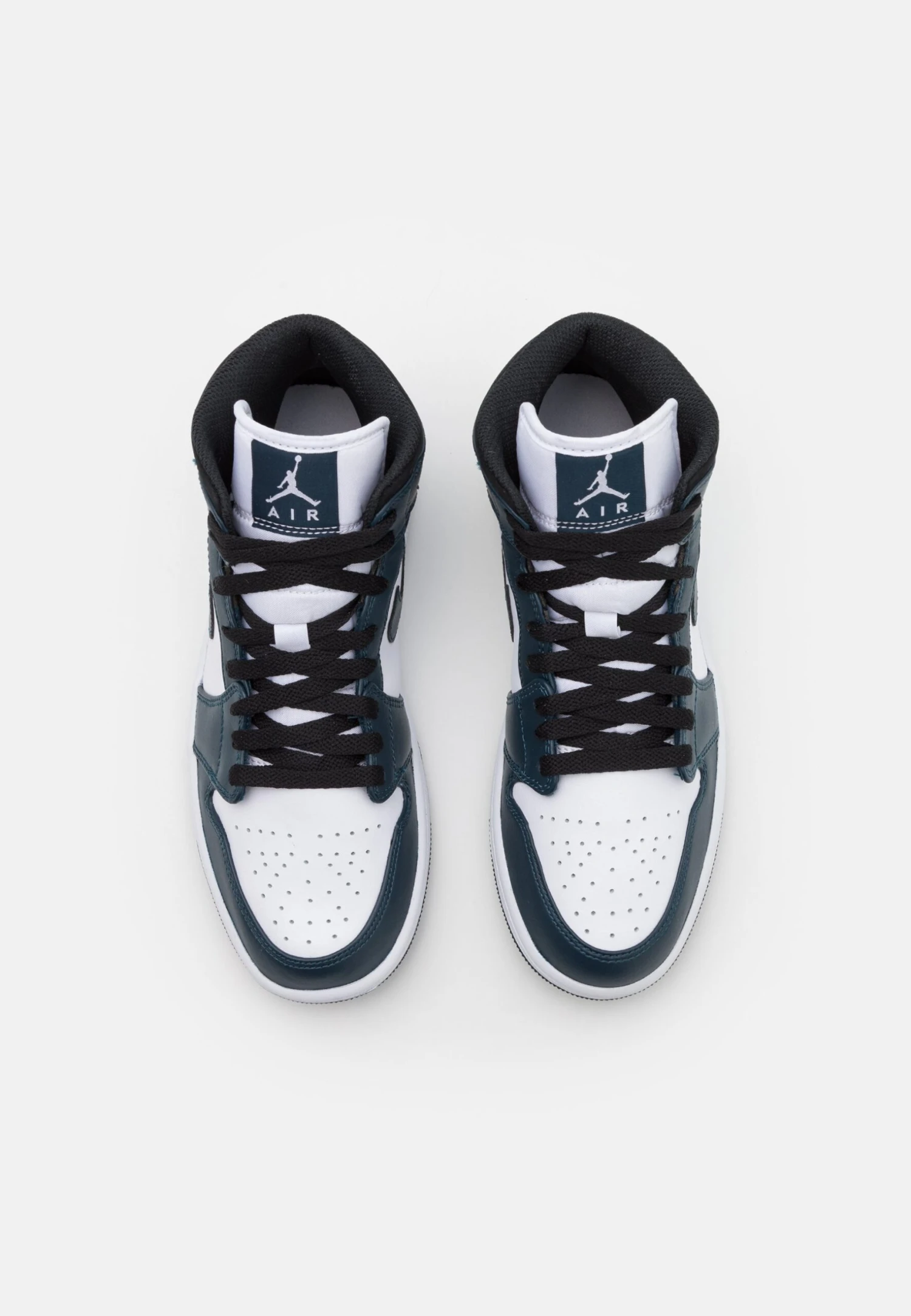 Air Jordan 1 Mid - Sneakers Hoog - Armory Navy/White/Black - Afbeelding 4