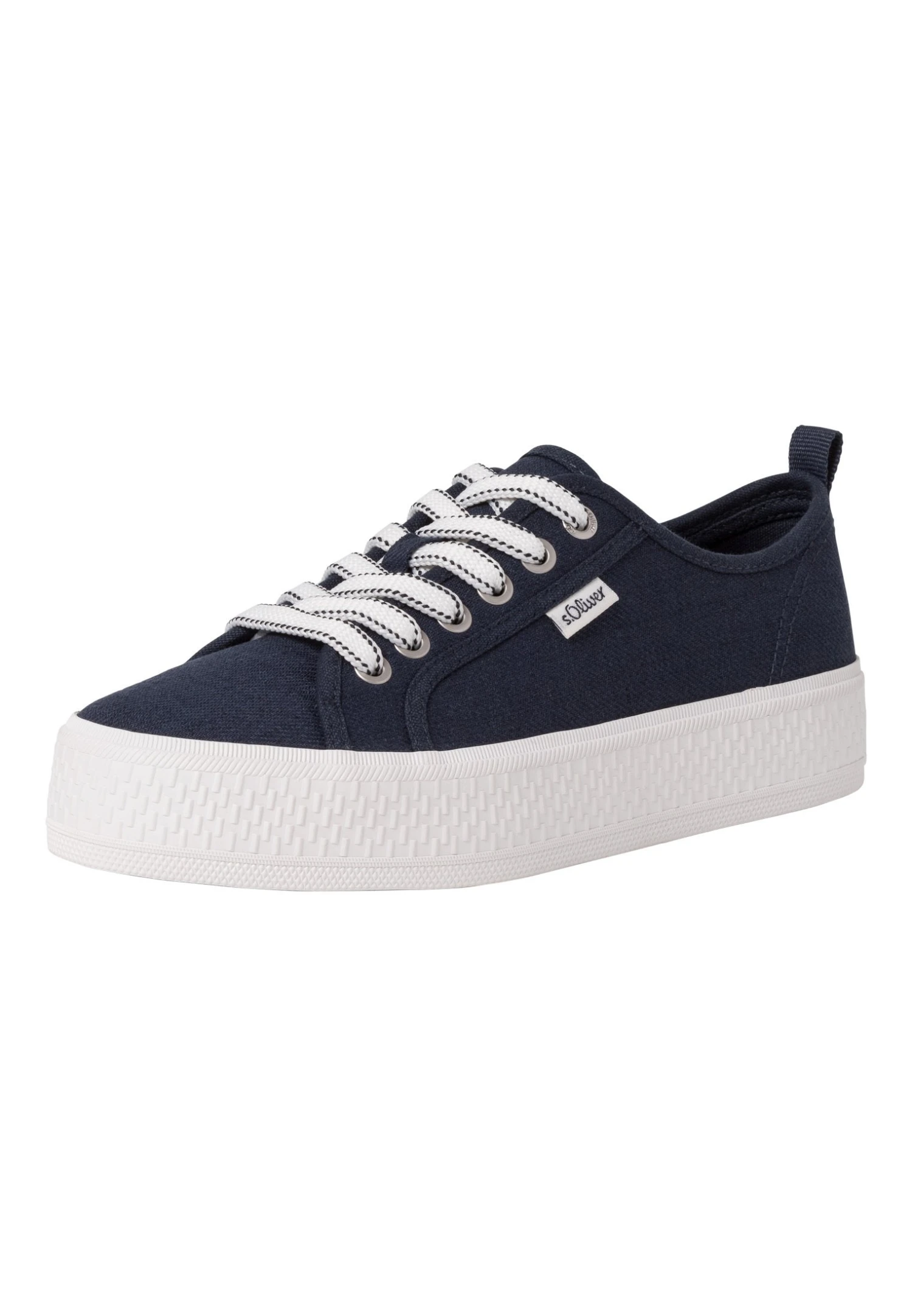 S.Oliver Sneakers Laag - Navy - Afbeelding 2