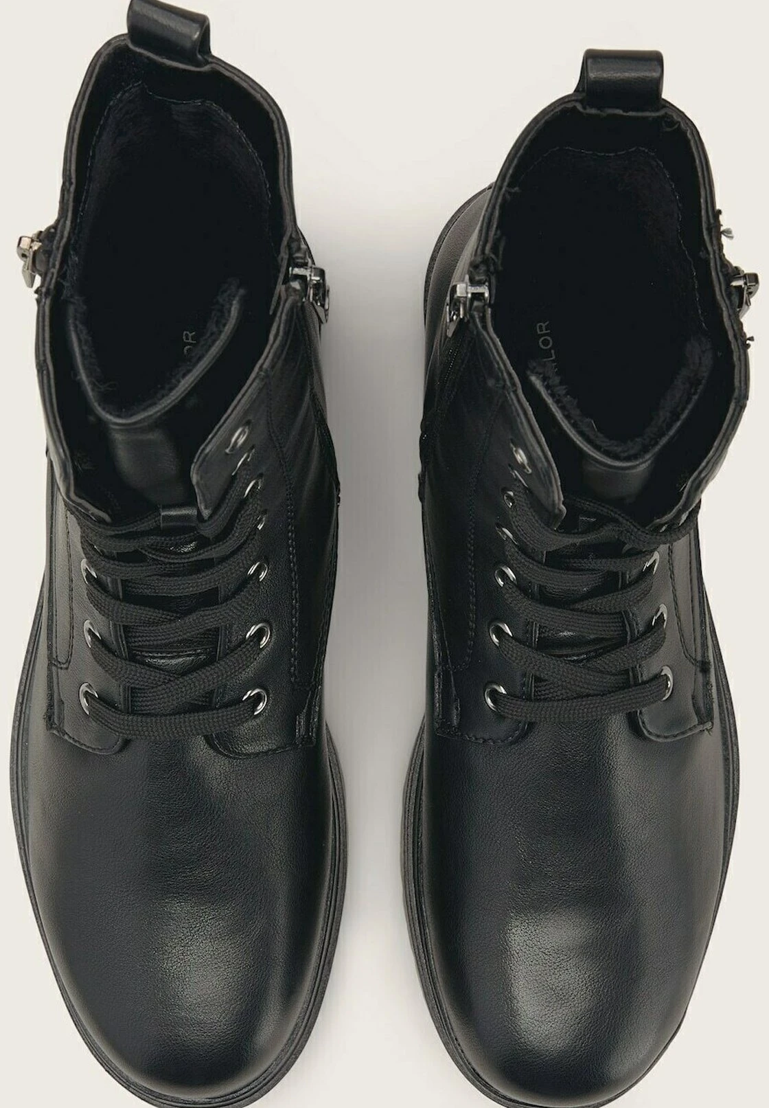 Tom Tailor Enkellaarsjes Met Plateauzool - Black - Afbeelding 5