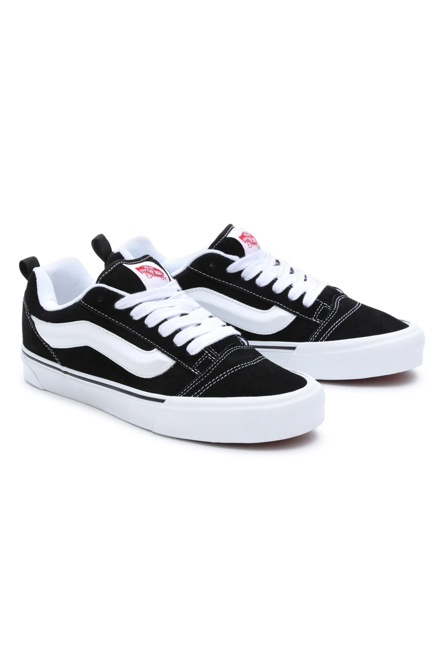 Vans Knu Skool Unisex - Skateschoenen - Black True White - Afbeelding 3
