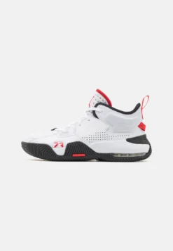 Jordan Stay Loyal 2 - Sneakers Hoog - White/Black/Universal Red
