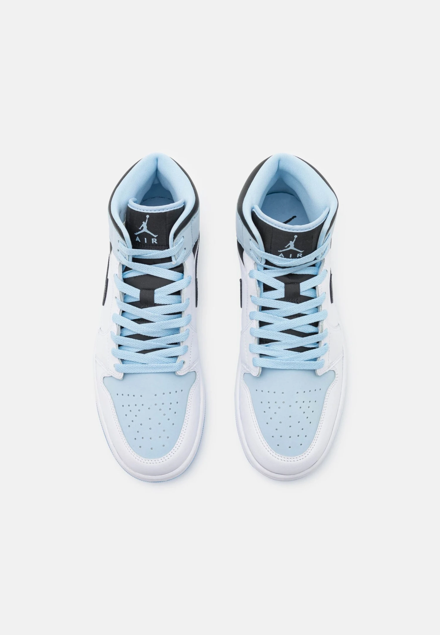 Air Jordan 1 Mid Se - Sneakers Hoog - White/Ice Blue/Black - Afbeelding 4