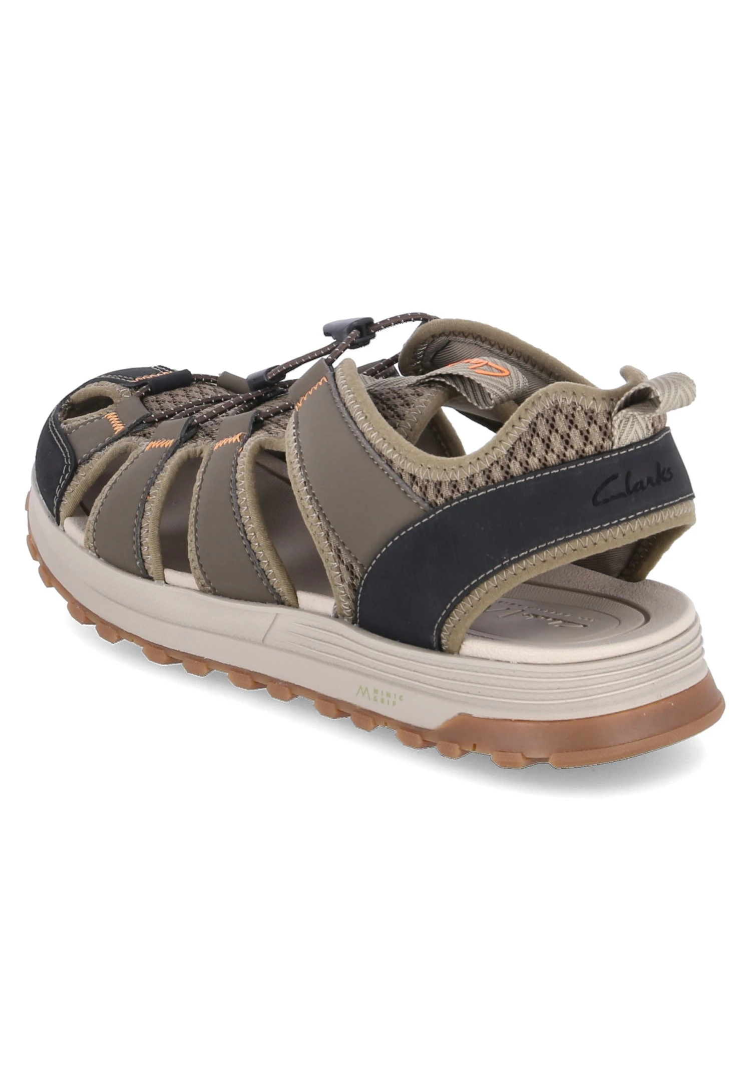 Clarks Atl Trek Wave - Outdoorsandalen - Khaki - Afbeelding 3
