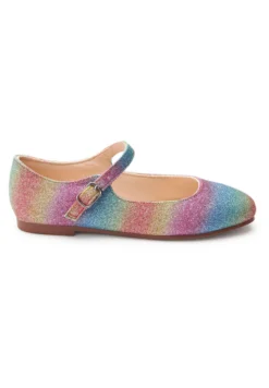 Next Mary Jane Standard - Ballerina'S Met Enkelbandjes - Rainbow Glitter