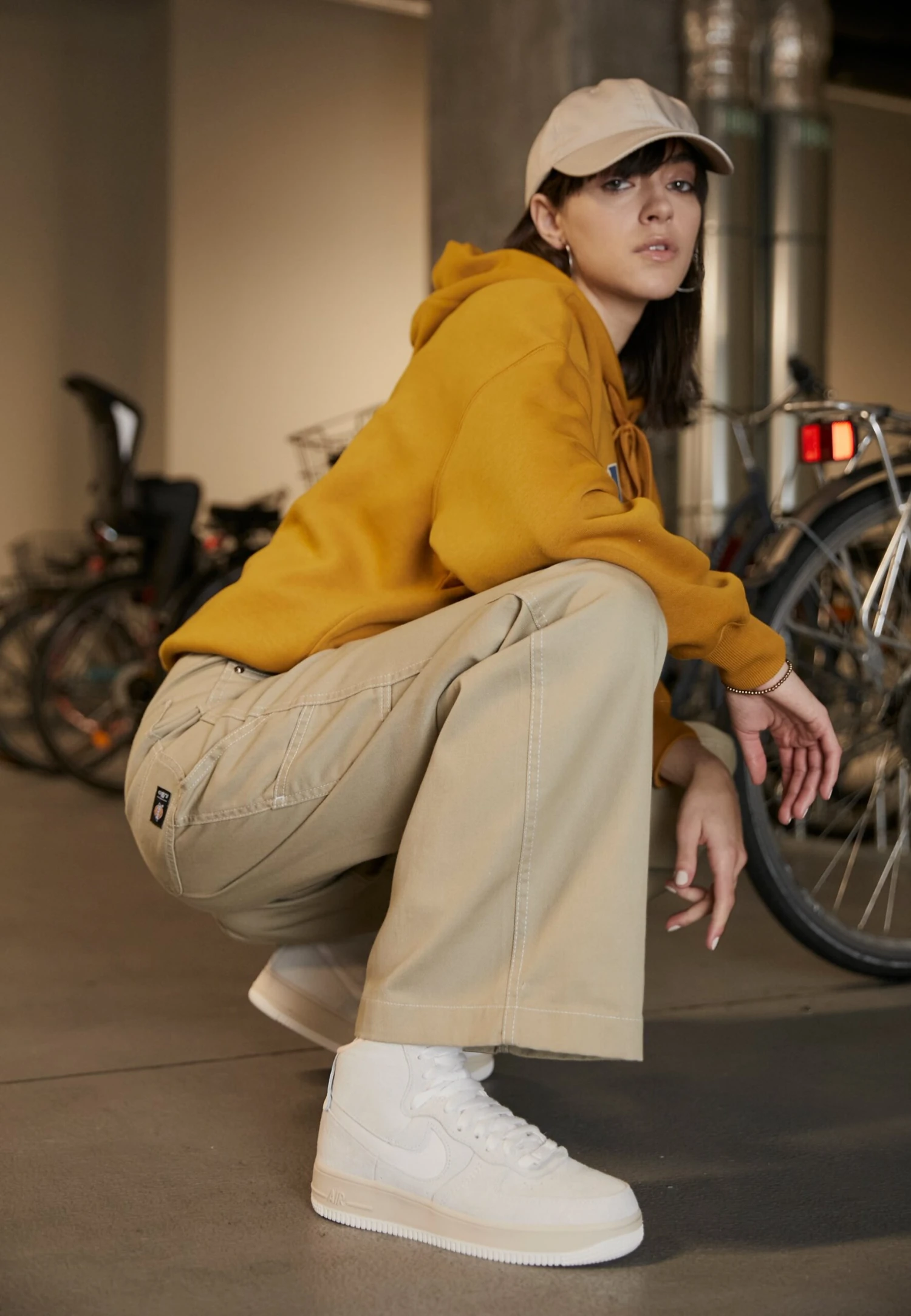 Nike Sportswear W Af1 Sculpt - Sneakers Hoog - Sail/Phantom/Sesame/Pure Platinum - Afbeelding 3