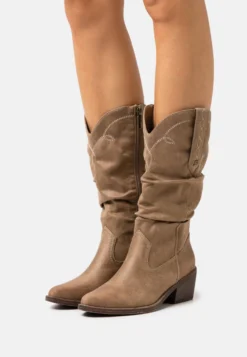 MTNG Tanubis - Cowboy-/Bikerlaarzen - Taupe