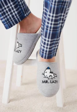 Next Mr Men Novelty Standard - Pantoffels - Light Grey Mr Lazy