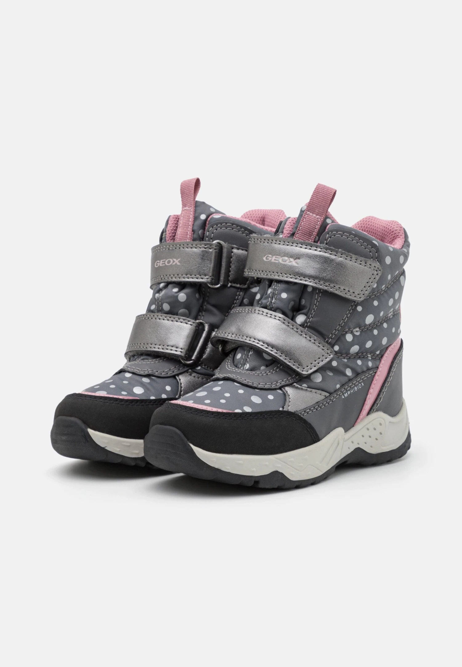 Geox Sentiero Girl Ab - Snowboots- Dark Grey/Rose - Afbeelding 2