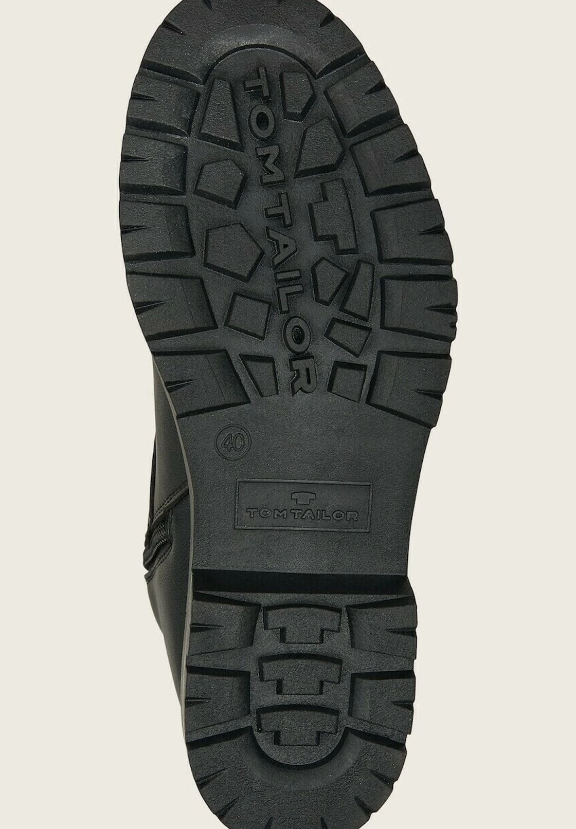 Tom Tailor Enkellaarsjes Met Plateauzool - Black - Afbeelding 4