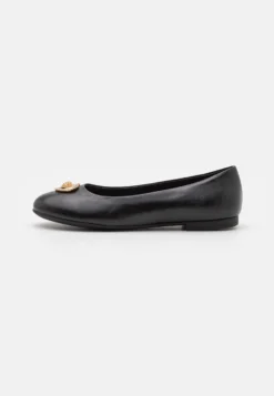 Versace Cuore Laminata - Ballerina'S - Nero/Oro