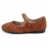 Merceditas Wingtip Caldera Papanatas - Ballerina'S Met Enkelbandjes - Naranja
