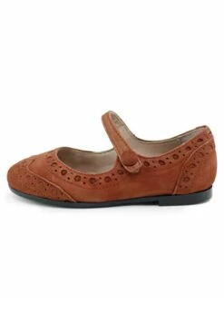 Merceditas Wingtip Caldera Papanatas - Ballerina'S Met Enkelbandjes - Naranja