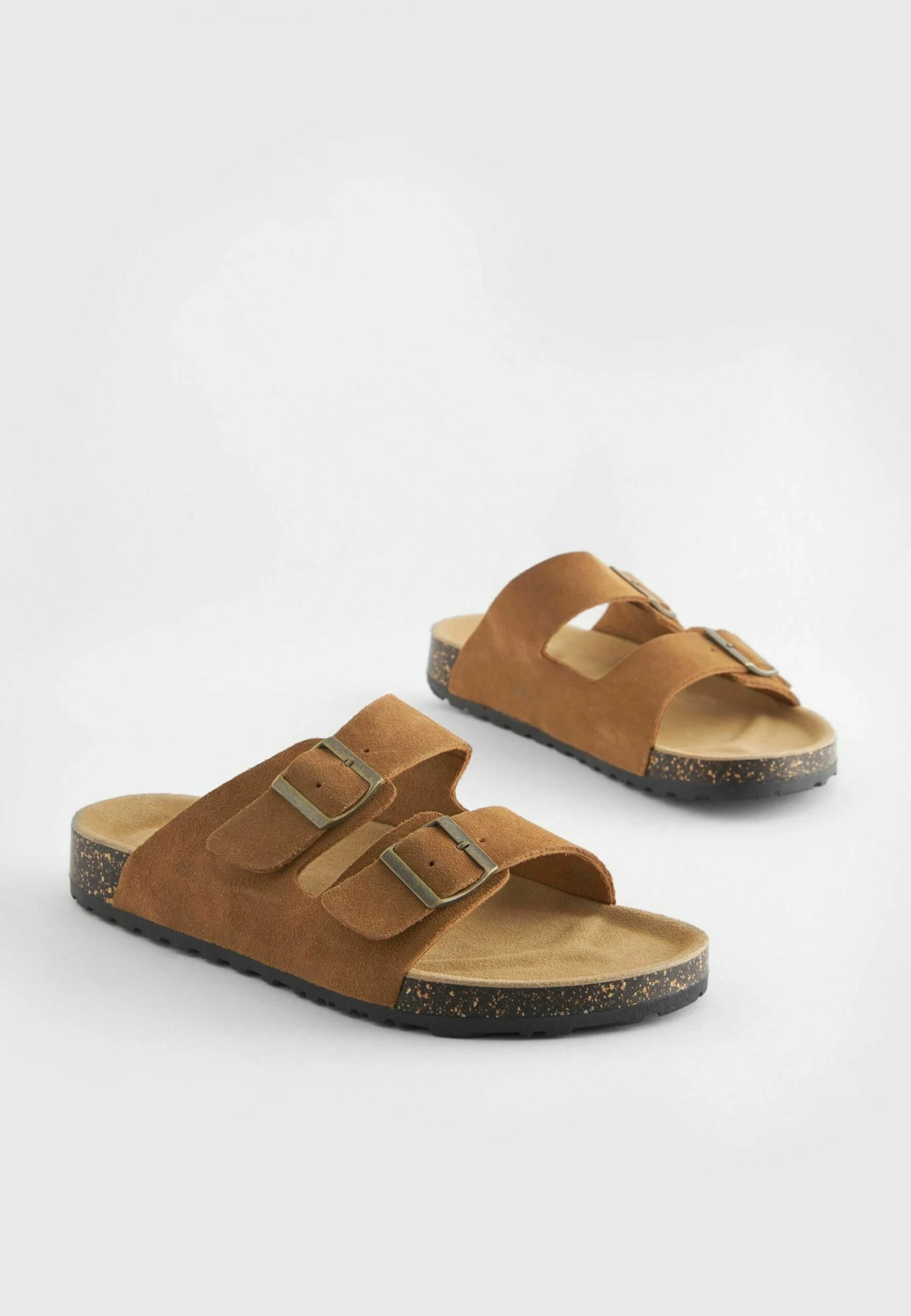 Next Double Strap Standard - Muiltjes - Tan Brown - Afbeelding 2