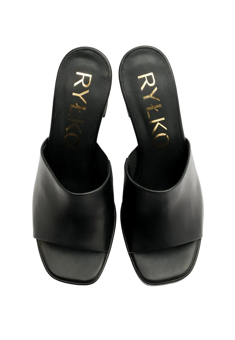 Muiltjes Met Hak - Czarny - Afbeelding 3