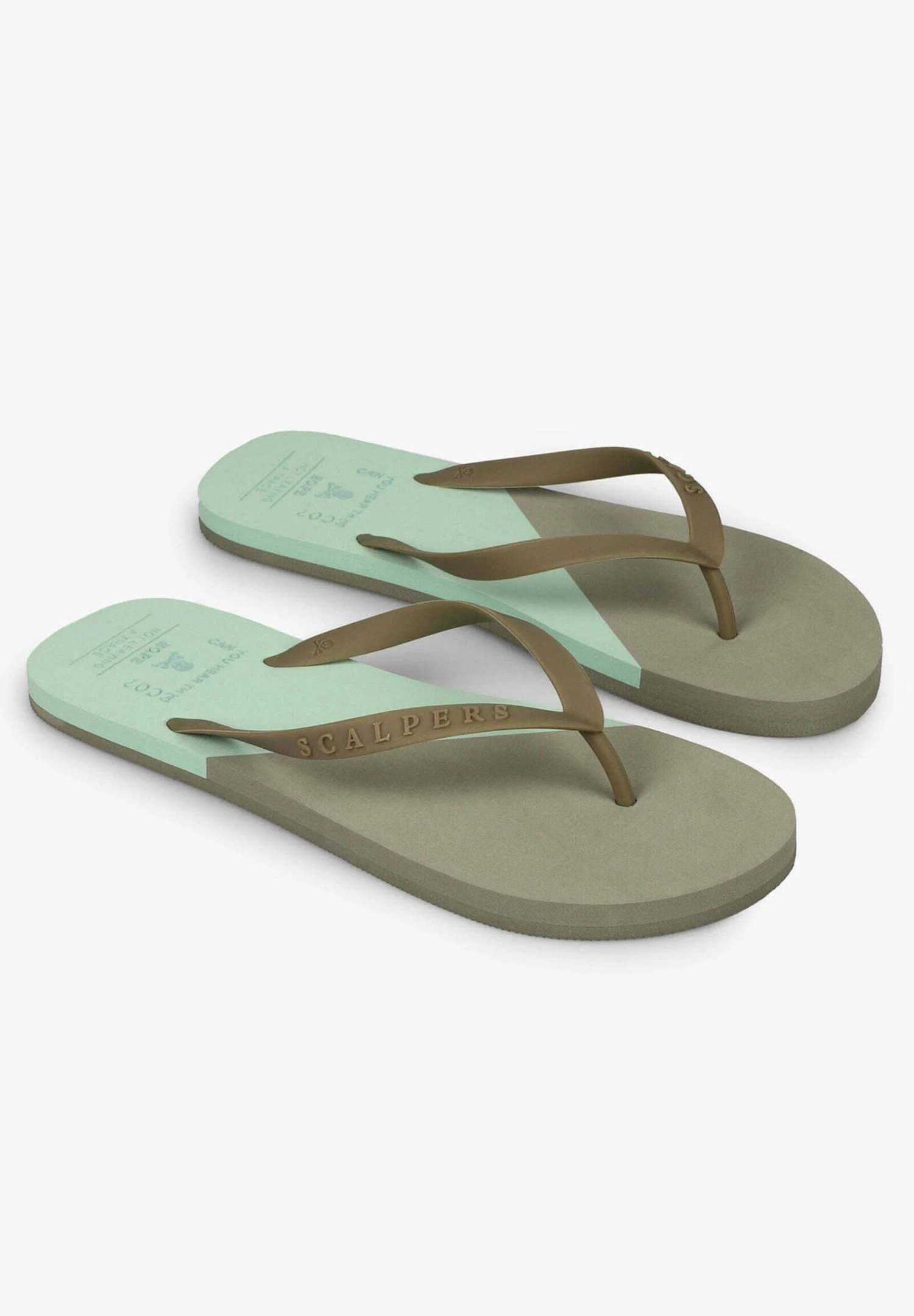 Scalpers Bicolor Flip Flops - Teensandalen - Mint - Afbeelding 2