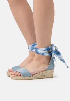 Gaimo Rim - Sandalen Met Sleehak - Pesca Silk