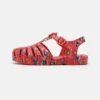 Mini Melissa Possession Print Unisex - Badslippers - Red