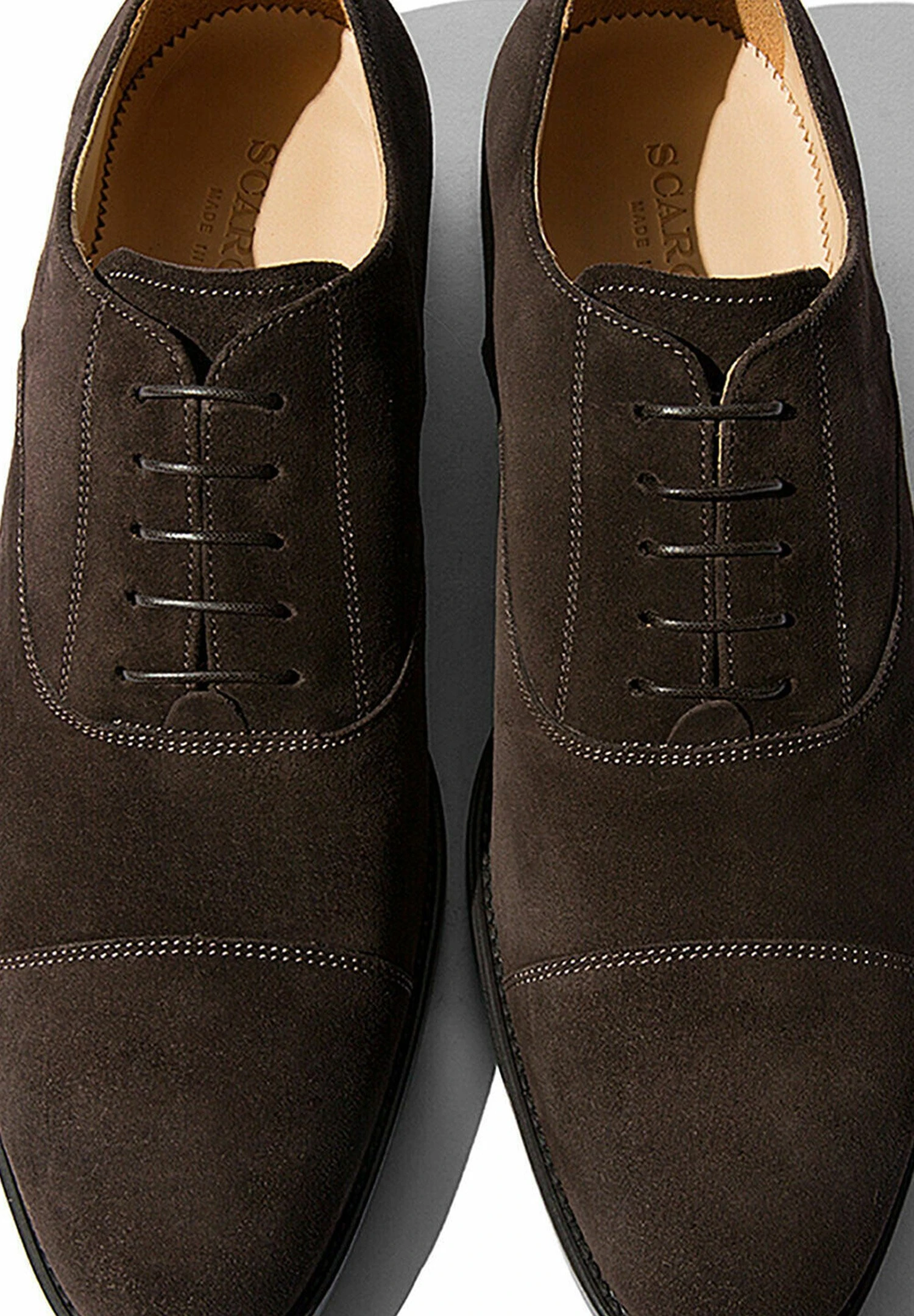 Cesare - Veterschoenen - Brown Suede - Afbeelding 3