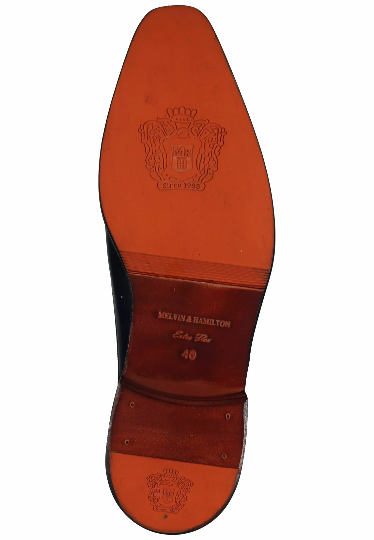 MELVIN & HAMILTON Instappers - Crust Black - Afbeelding 5