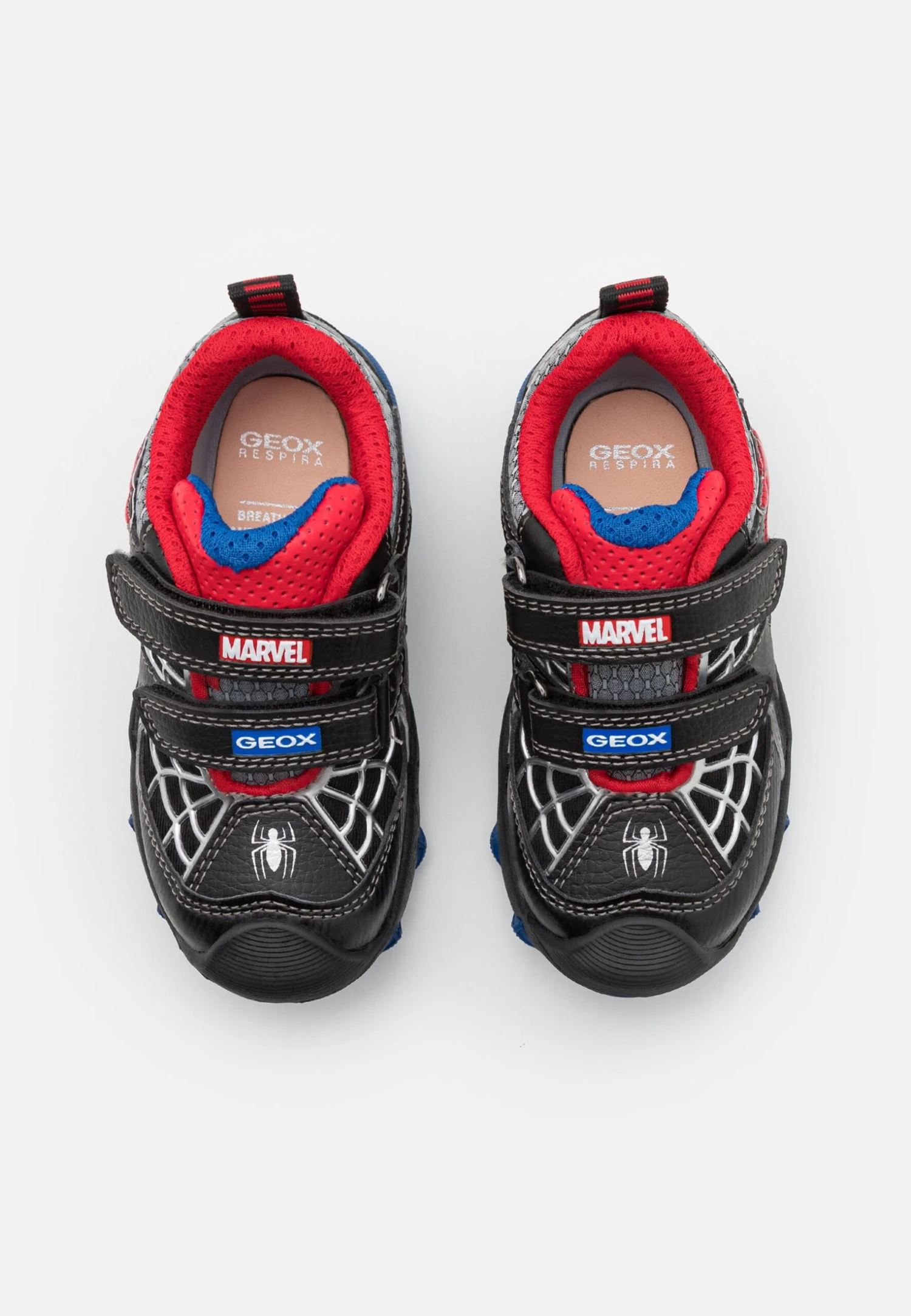 Geox Marvel Spiderman Buller Boy - Klittenbandschoenen - Black/Red - Afbeelding 4